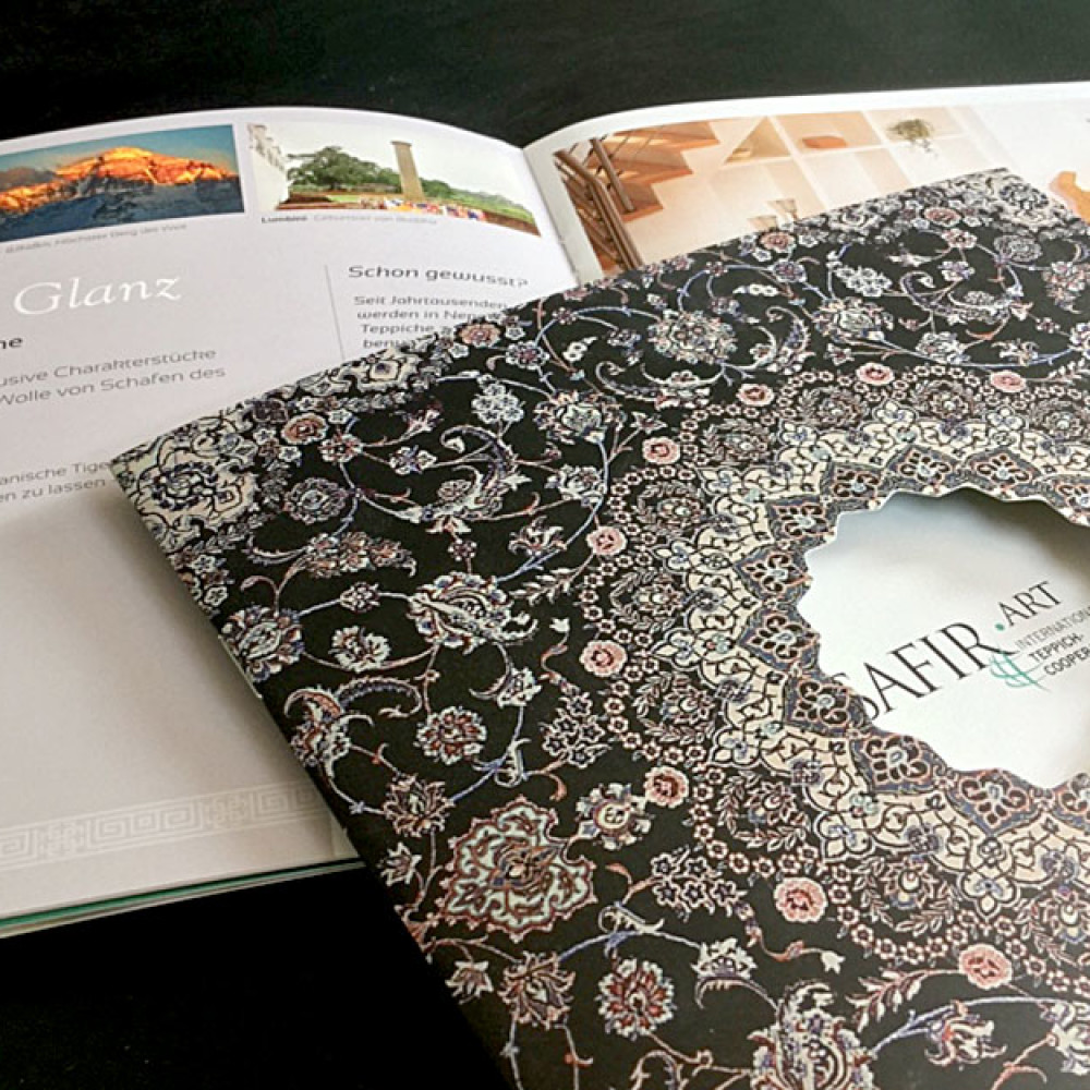 Germany Corporate Brochure – Speciality Print Effect