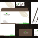 Jasmine Hotel' Best Logo and Corporate Identity Design by TheSquare